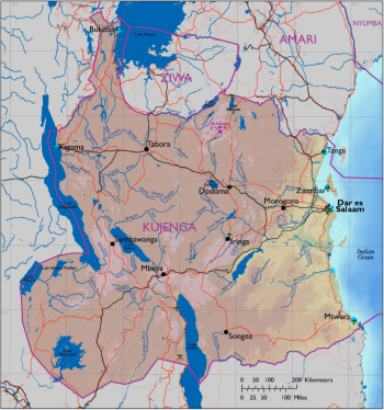 Map of Kujenga (without legend)